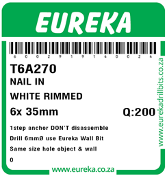 T6A270 - White Rimmed -T6A270_Label_T